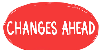 Round table of people with a callout "Changes Ahead" - Overcome Your Fear Of Change