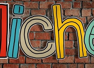 Image showing "Niche" letters against a brick wall background. Choosing Your Blogging Niche.