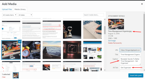 Create An Awesome Blog Post - Using Images