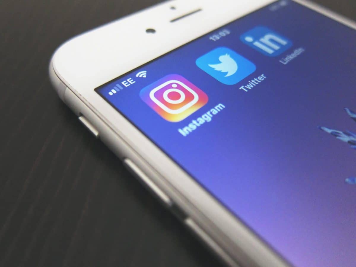  iPhone screen showing Instagram, Twitter and LinkedIn apps on it - Top 11 Helpful Actions To Take After Publishing Your New Blog Post