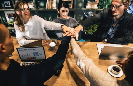 Colleagues working together - Perceived An Effective Leader